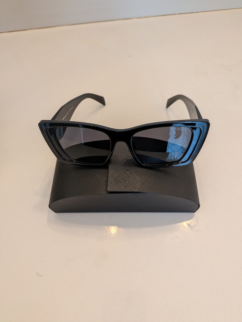 Prada Black Cat-Eye Sunglasses - Picture 11 of 11